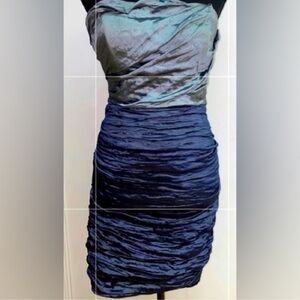 Nicole Miller formal strapless cocktail dress